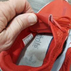 Adidas U Path Run FW0437 Red White Running Shoes Sneaker Kid Size 1