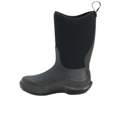 Muck Boot Hale Pull On Rain Boys Black Casual Boots KBH-000