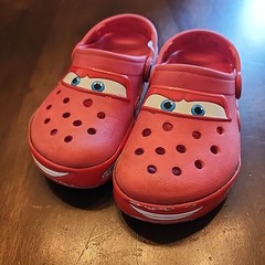Lighting McQueen Crocs Kids Size 13c Disney Pixars Cars DO NOT LIGHT UP