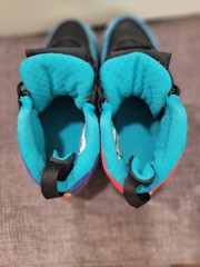 Jordan Air Jordan 9 Retro Dream It Do It Mid Top Black/Blue Kids US 12 Preowned