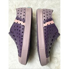Native Jefferson Block Water Shoes Slip On C6 Purple Pink Child Toddler Beach