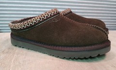 UGG Tasman II Slipper Cocoa Brown Suede Kids Sz 4 F1901D