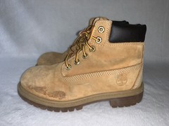 TIMBERLAND SIZE 1 YOUTH PREMIUM WHEAT BOOTS 12709 M Kids