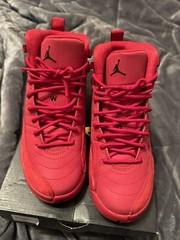 Size 6 Y – Jordan 12 Retro Mid Gym Red – 153265-601