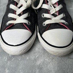 Converse CTAS Madison Ox Low Top Sneaker Shoe Size 13.5 Grey/White/Pink 659241F