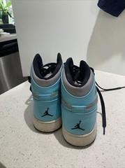 Air Jordan 1 Retro High GS Wolf Grey “Tide Pool” 8.5