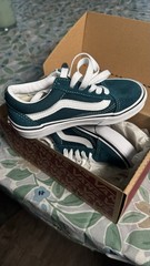 Vans Off the Wall Old Skool Multicolor Checkered Sneakers Kids Toddler Size 11
