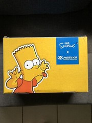 The Simpsons X HEELYS Bart Simpson Shoe Skates Navy Youth Size 5
