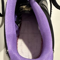 Nike Air Force 1 Low ’07 LV8 ‚World Champ‘ Youth Size 7Y Black Purple DQ0300-001
