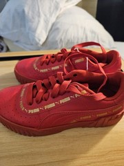 Puma Cali Taping Red Gold