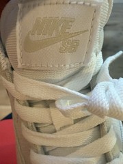 Nike SB Check Canvas GS Light Bone White 905373-002 Youth 6.5Y Women’s 8 New