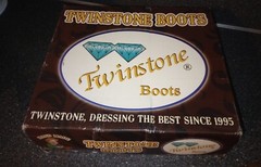 Kids Western Cowboy Square Toe Boots Genuine Leather (New In Box)