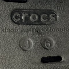 Crocs Echo Clog Juniors Youth Size 6 (Eu 38-39) Womens 8 Mens 6 Black Perfect