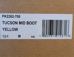 Pendleton TUCSON Mid Boot Rain Water Boots Yellow Unisex Kids 13/1 Outdoor NIB