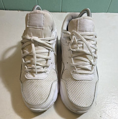 Nike Air Max SC White Mesh Low Top Athletic Sneakers Unisex Kids 7.5 CW4554-101