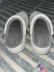 Crocs Baya Lined White w Gray Lining Hello Kitty Rainbow Black Cat Gibbits Jr 1