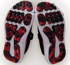NEW Under Armour Charged Assert 8 Sneakers Size 13K UA Shoes Black Red Running