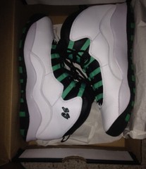 Nike Air Jordan Retro 10 X Verde Green Black Size 7y