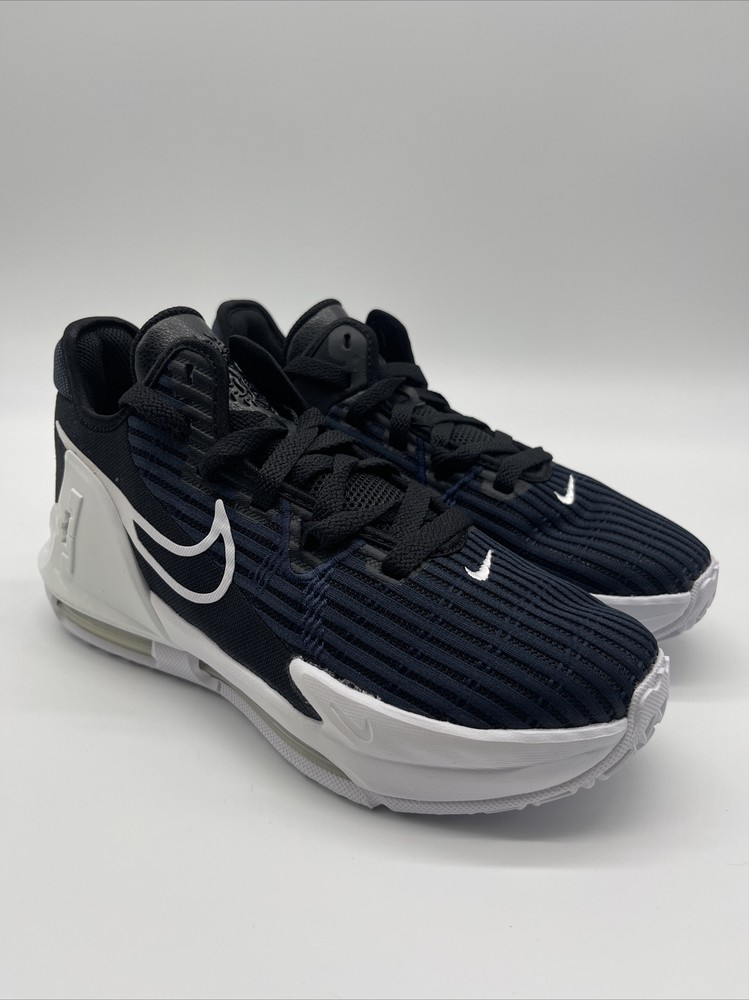 Nike LeBron Witness Basketball Black Blue White DD0423-002 GS Kids Size 6Y