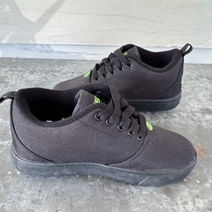 Heelys Pro 20 Minecraft Black Skate Shoes With Wheels Size Youth 1 Worn Once