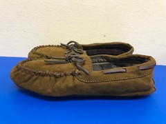 Target Big Kids Moccasin Brown Slippers Size L US 4/5