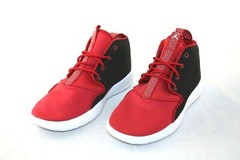YOUTH JORDAN ECLIPSE CHUKKA BP 881455-001 BLACK/WHITE GYM RED-WHITE