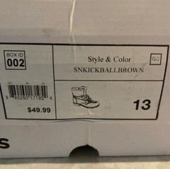 Kids Size 13 Sonoma Brown Boots