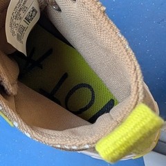 Converse UNT1TL3D High Top Sneakers Youth 1 Khaki Tan Neon Not A Chuck A04174C