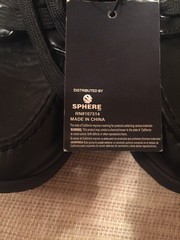 Youth Cambridge Classics Black Pu Leather New and SZ 3 And 2