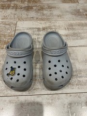 Kids Crocs Classic Unisex Casual Clog Light Blue Crocs Kids Size J3