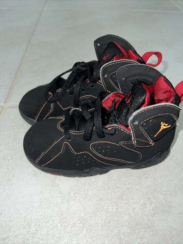 Air Jordan 7 Citrus Size 9C Pre School 2006 Vintage