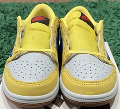 Jordan 1 Retro Low OG Travis Scott Canary PS Size 1.5Y Deadstock/Brand New!