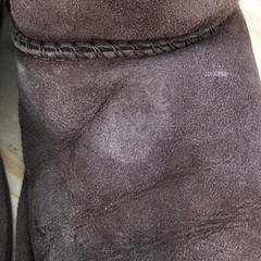 UGG Australia Boots Child 2 Classic Ultra Mini Ankle Booties Comfort Brown Suede