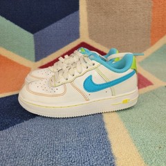 Nike Air Force 1 Low Rainbow Stitch Sneakers