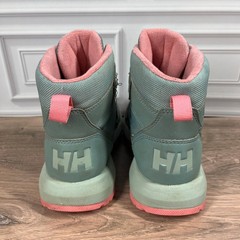 Helly Hansen Winter Boots Kids Teal Green Pink Waterproof Primaloft 11645 Size 1