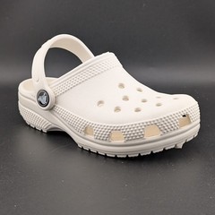 Big Kids Size C11 Crocs Classic Clog K – Bone White ~ Genuine New w/ Tags 206991