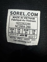 Sorel Cheyanne II Strap Boots Little Kids 13 Insulated Waterproof WORN ONLY 4X’s