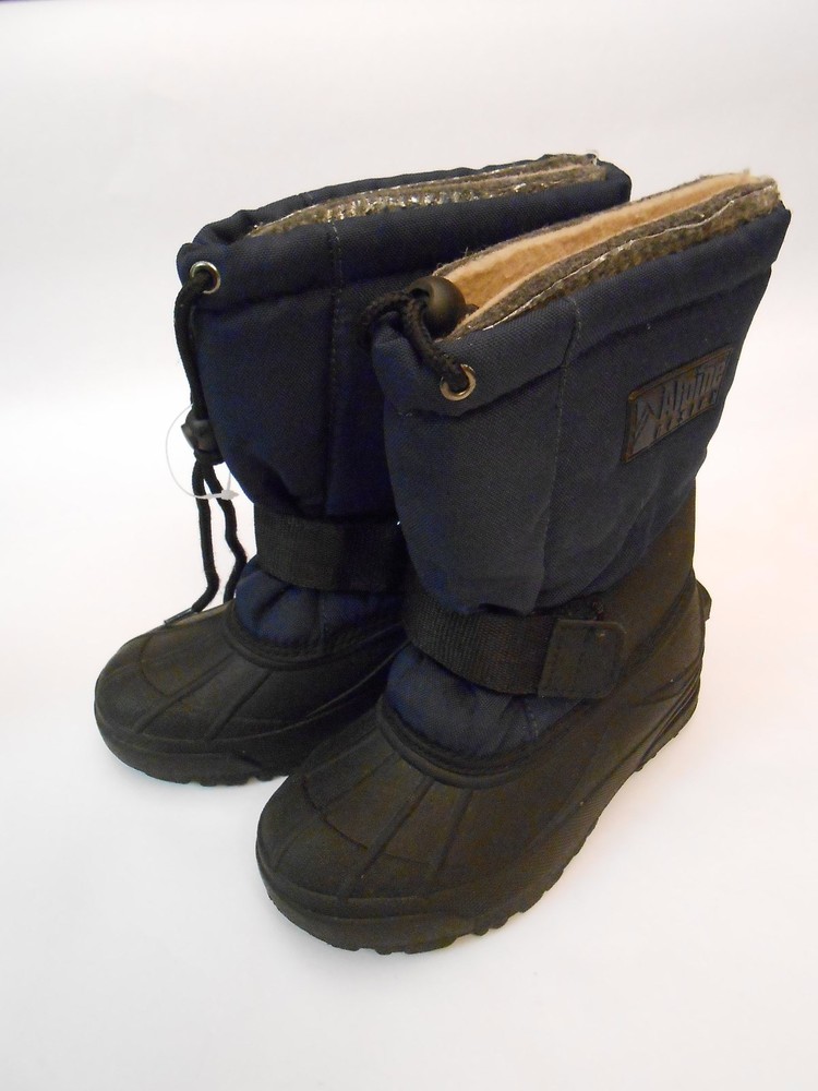 Alpine Design Kids Winter Snow Boots Navy Blue Size 1