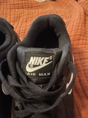 Nike Air Max 90 Black And White Leather