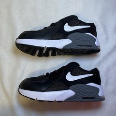 TD Nike Air Max Excee Black White Dark Grey CD6893-001 NEW Kids Toddler Size 10c