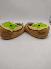 Squishmallows Sinclair Size 2-3 The Avocado Egg Toast Slippers 2021 Kelly Toys