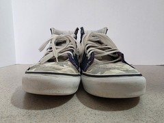 Vans Sk8-Hi Patchwork Camo Tie-Dye High Top Skate Shoes Juniors 5.5 / Womens 7