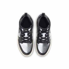 [FZ3937-001] PRESCHOOL AIR JORDAN RETRO 1 MID SE ‚BLACK METALLIC SILVER SAIL MET