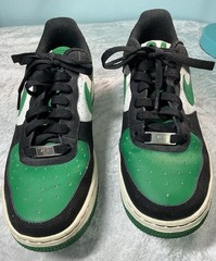 Nike Air Force 1 Low Paul Pierce P2 Celtics Youth Size 5 GS Green Sneakers