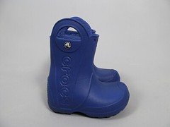 Crocs Kids Handle It Rain Boots Blue 12803 Size C7 Toddler 7 Rubber Boots