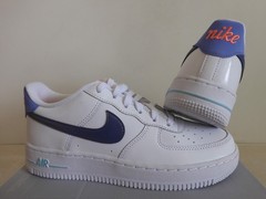 Nike Air Force 1 LV8 1 (GS) White-Dark Purple Dust Sz 5Y [DC8188-100]