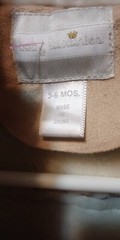 Kids Suede coat unisex
