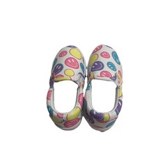 Fabkids Smiley Face Slip On Sneaker Shoes Kids Size T9