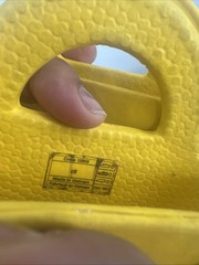 Crocs Handle It Rain Boots Kids C9 Yellow Waterproof Handles Outdoor Play