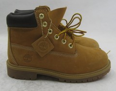 12709 TAN COLOR Timberland Classic Premium 6-IN Waterproof youth size 2